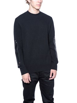 CREW NECK WOOL SWEATER