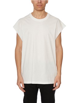 COTTON SLEEVELESS T-SHIRT