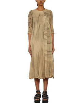 LINEN AND COTTON DRESS